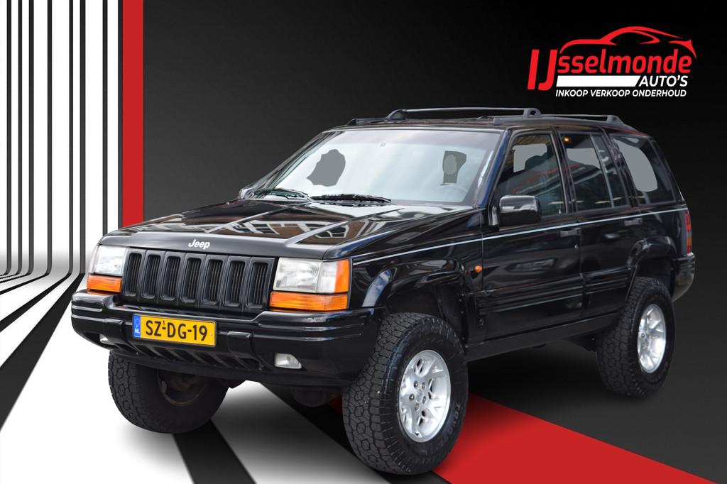 Jeep Grand Cherokee 5.2i V8 Limited Automaat (bj 1997), Auto's, Jeep, Bedrijf, Te koop, Grand Cherokee, 4x4, ABS, Airconditioning