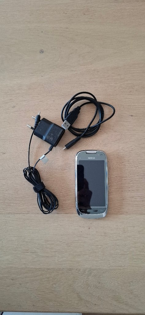 Nokia C7-00, Ophalen of Verzenden, Gebruikt, Geen camera, Zwart