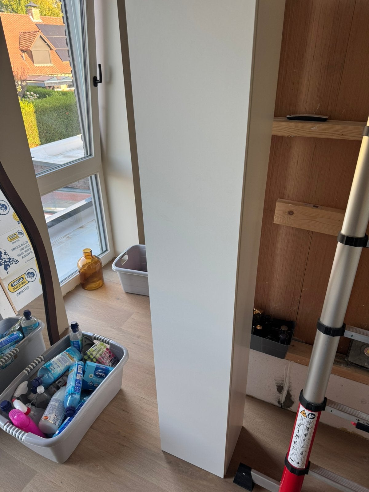Kast 27x30x178 badkamer washok, Ophalen, Zo goed als nieuw, 25 tot 50 cm