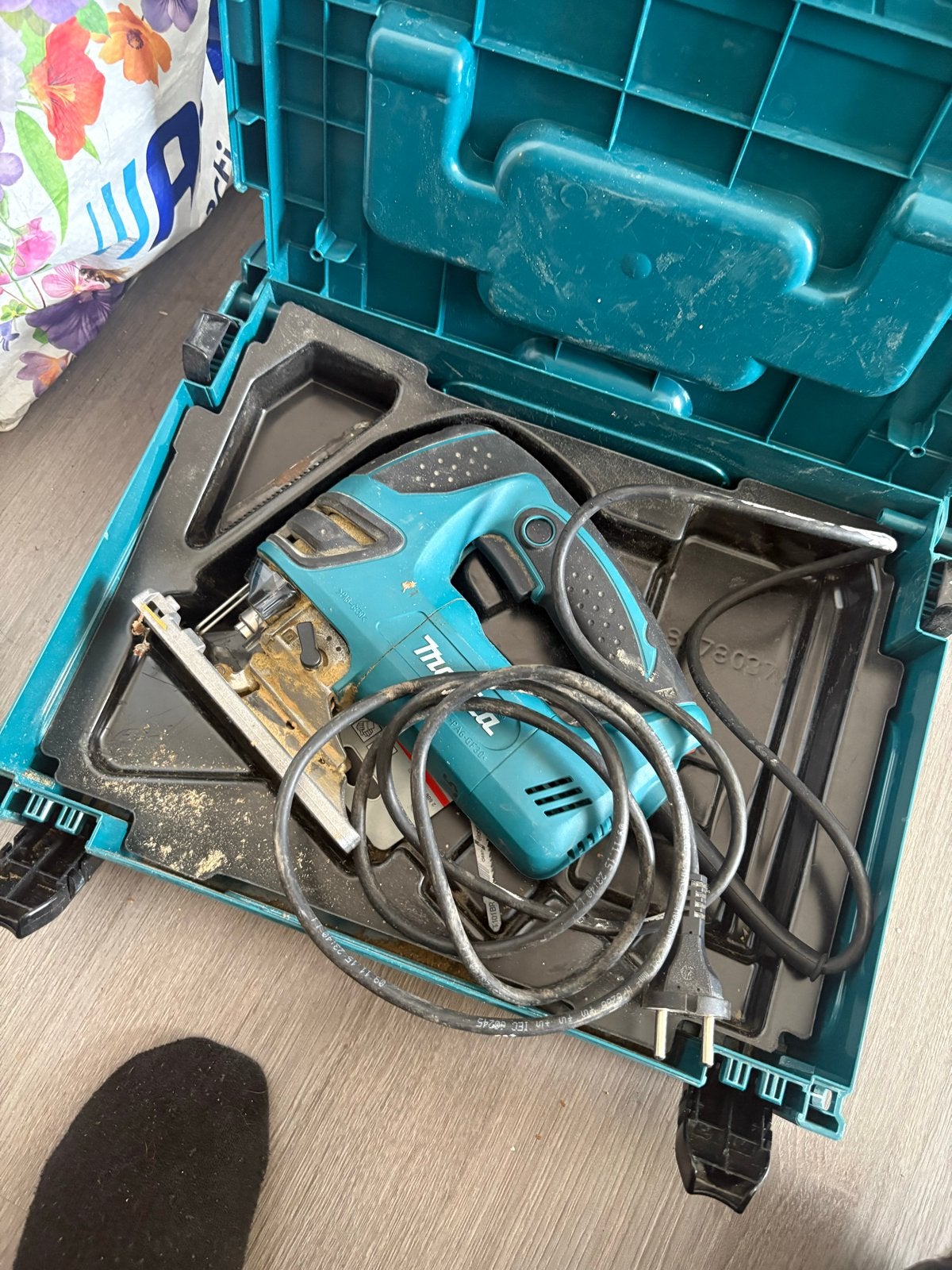 Makita Decoupeerzaag in koffer, Ophalen, Gebruikt, Decoupeerzaag