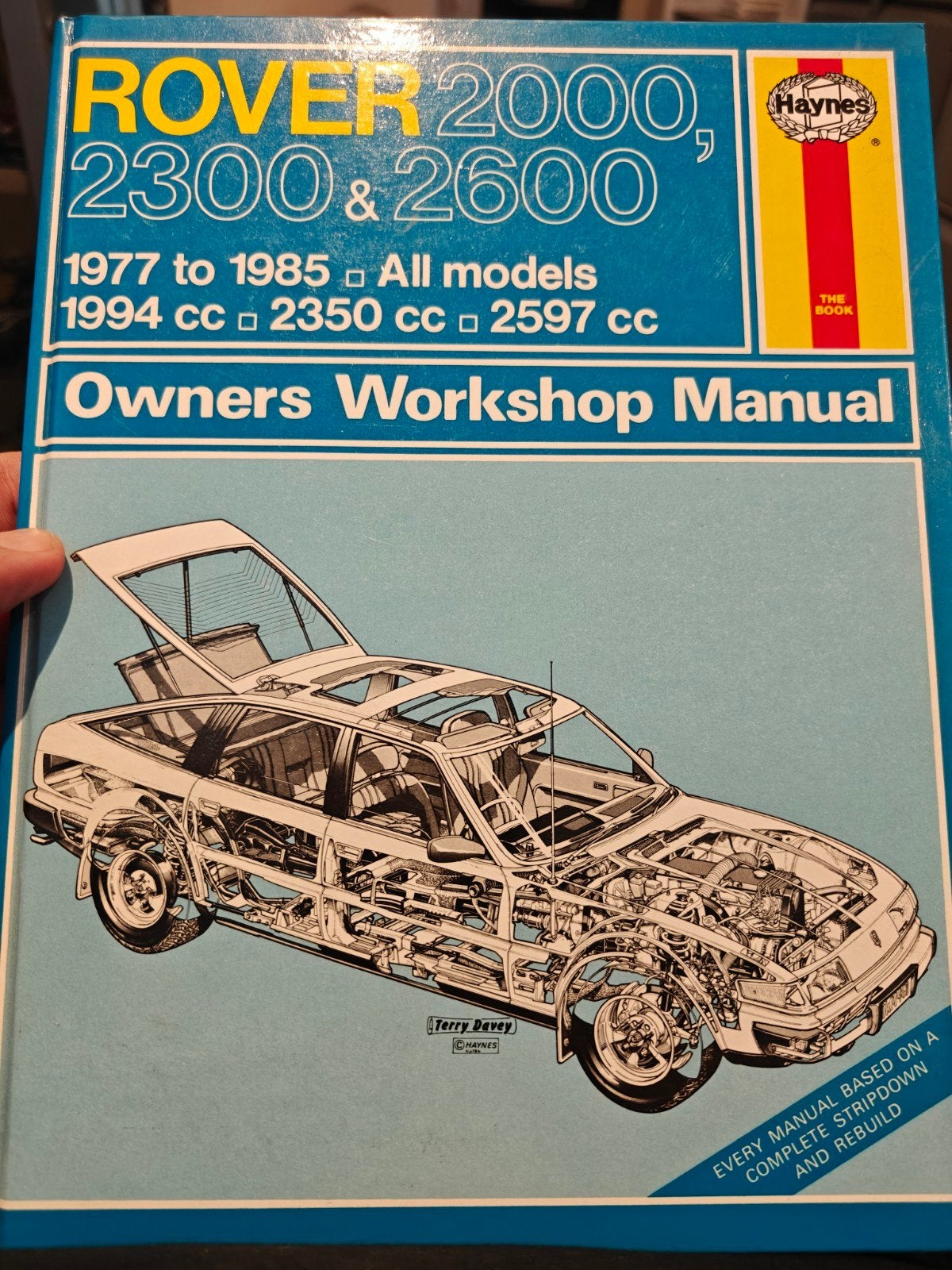 Haynes werkplaatshandboek Rover 2000-2600, Ophalen of Verzenden