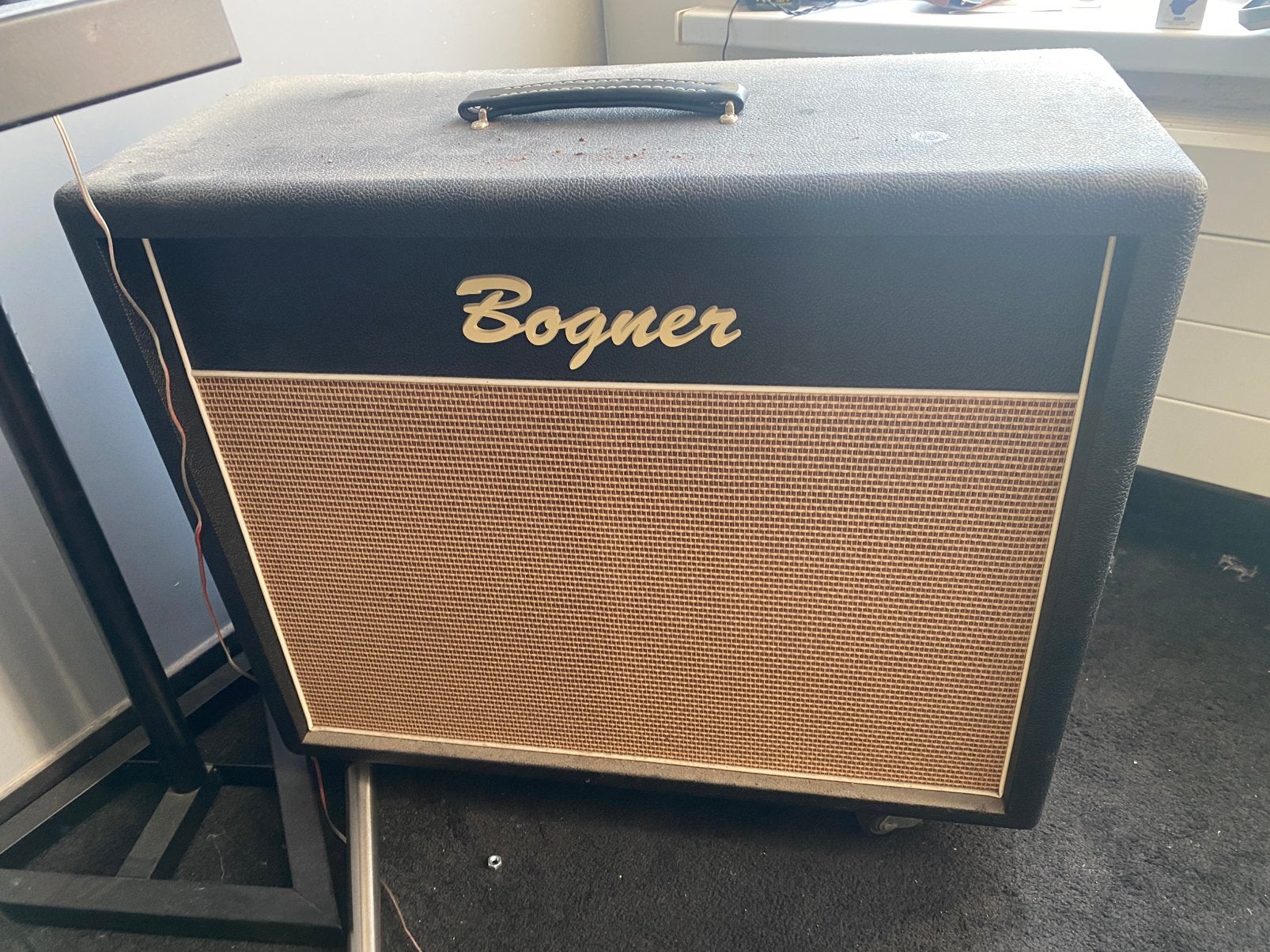 Bogner 2x12 oversized cab, Muziek en Instrumenten, Ophalen, Zo goed als nieuw, 100 watt of meer