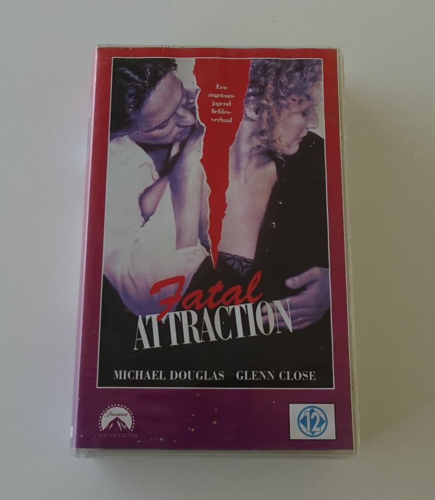 Fatal Attraction - Film op VHS uit 1987, Ophalen, Zo goed als nieuw