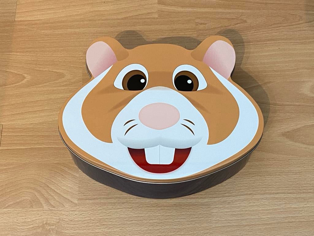 Albert Heijn Hamster koekblik - Nieuw!, Ophalen of Verzenden, Gebruikt, Koek(jes), Overige merken