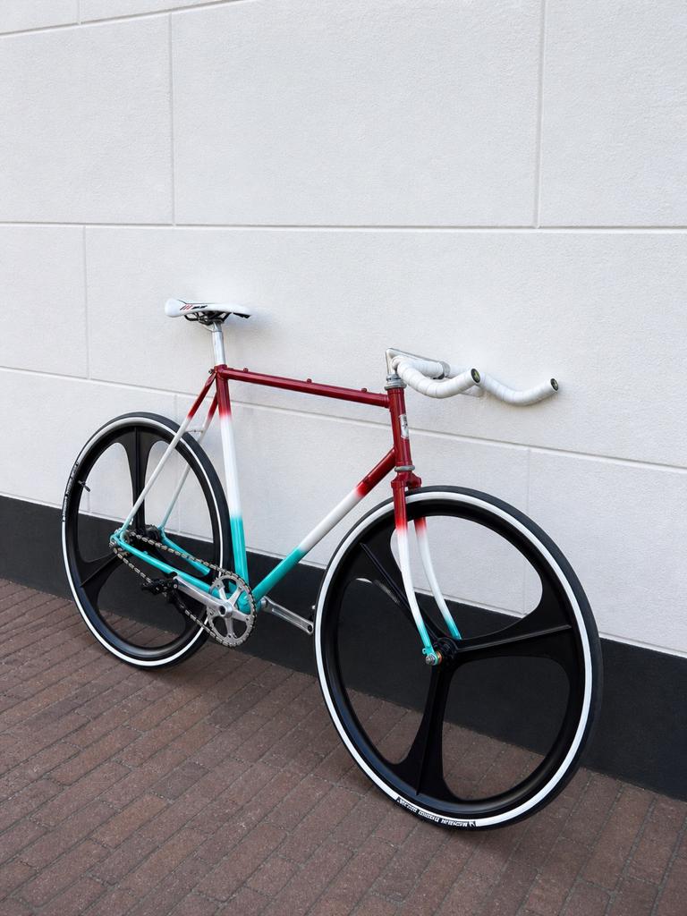 Custom fixed gear/fixie/baanfiets, Fietsen en Brommers, Fietsen | Racefietsen, Zo goed als nieuw, Batavus, Minder dan 10 versnellingen