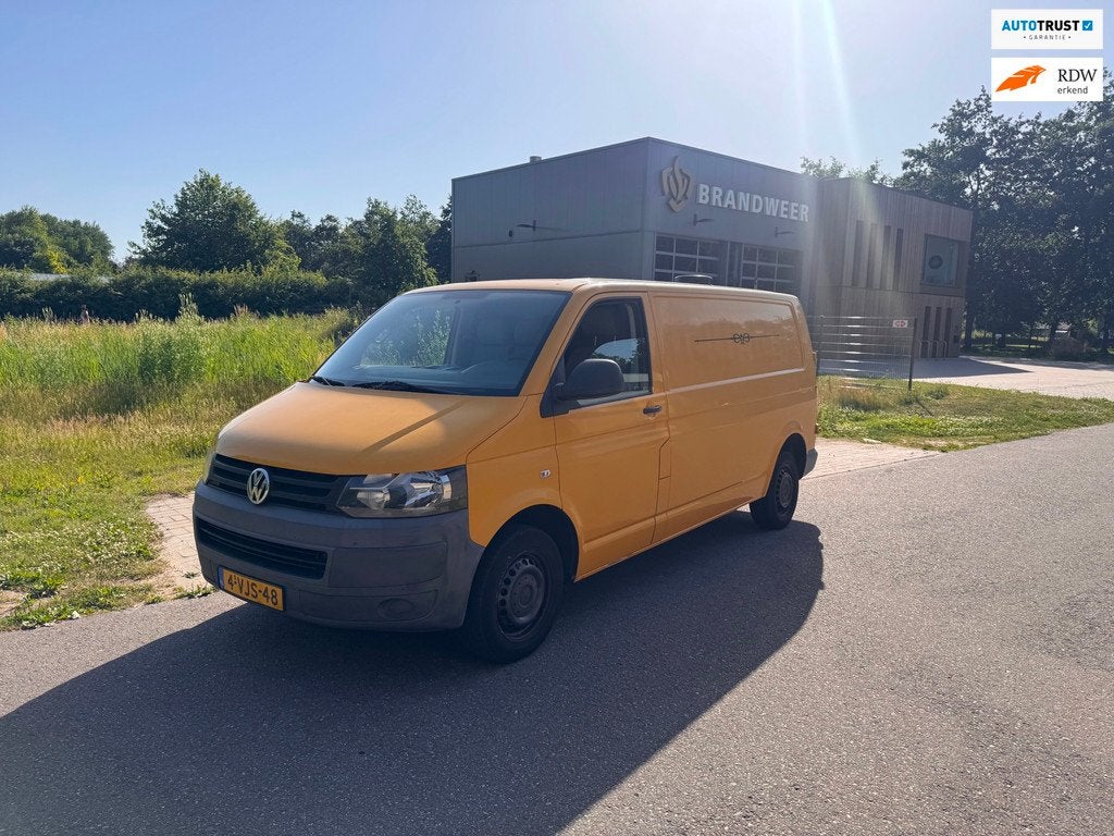 Volkswagen Transporter 2.0 TDI L2H1 DC Budgetline Airco.Airc, Auto's, Bestelauto's, Bedrijf, Te koop, ABS, Airbags, Airconditioning