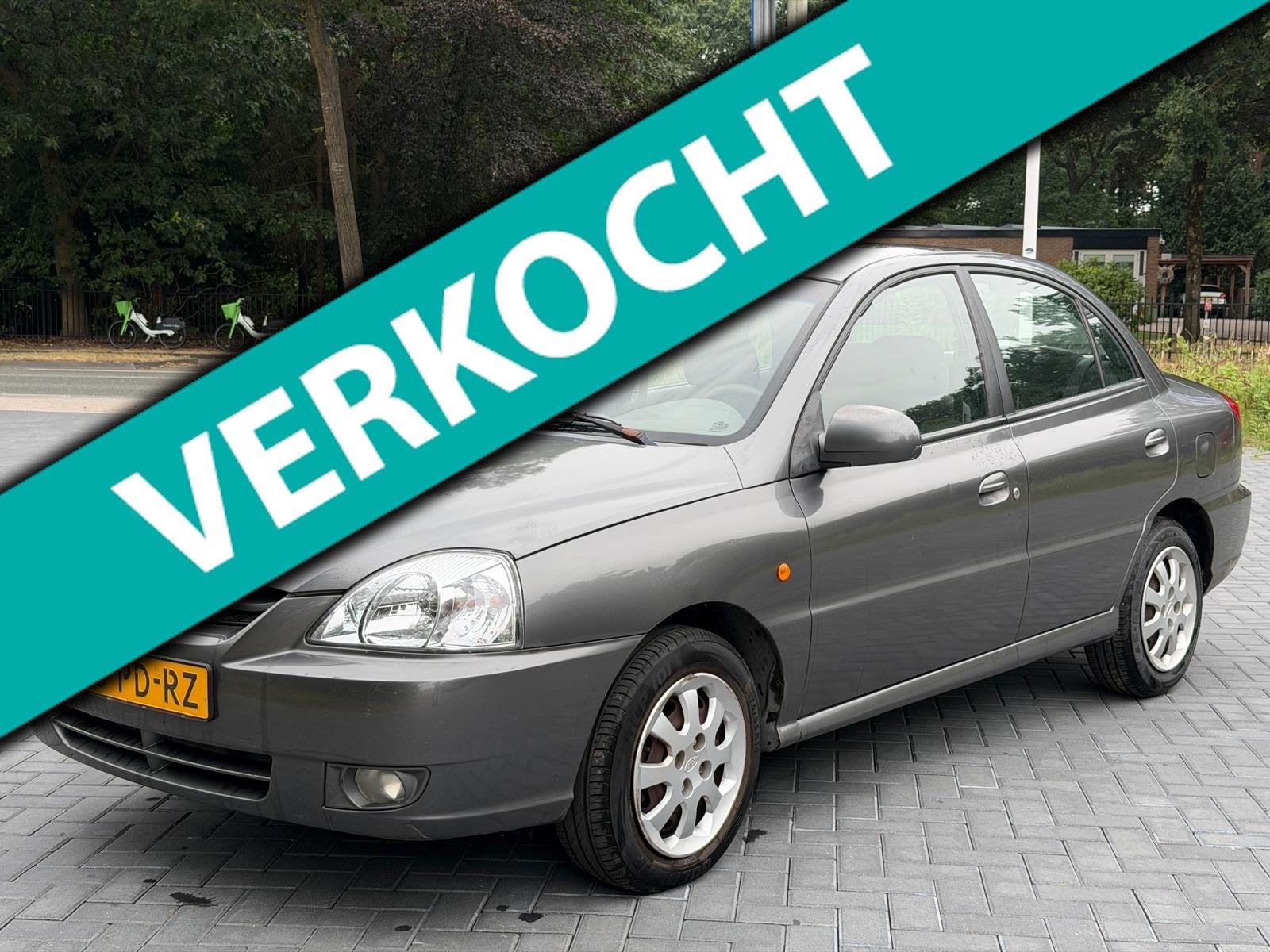 Kia Rio 1.5 LS/4 Elektrische Raam/Stuurbkr/Nap, Auto's, Voorwielaandrijving, 1025 kg, 1493 cc, Metallic lak