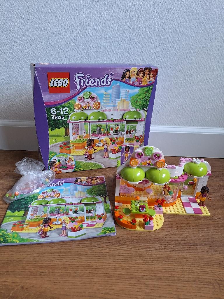 Lego friends Heartlake Juicebar 41035, Ophalen of Verzenden, Gebruikt, Complete set, Lego