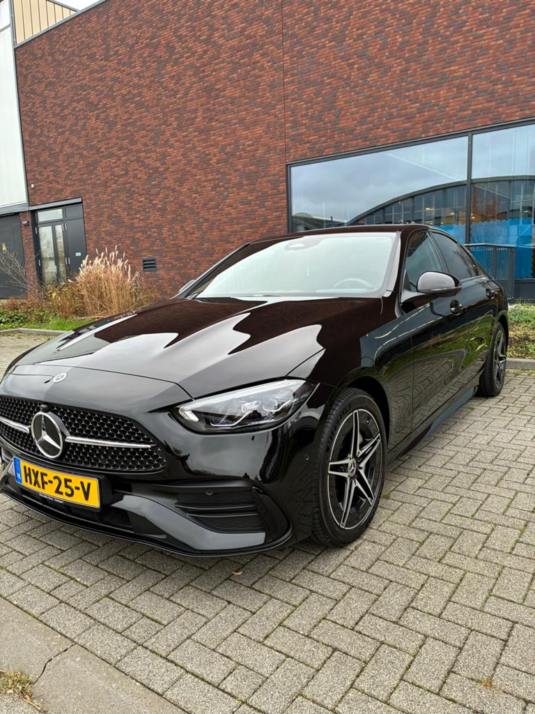 Mercedes-Benz C-Klasse C300 e Plug-in Hybride 313pk, Auto's, Automaat, 1800 kg, Zwart, Plug-in hybride