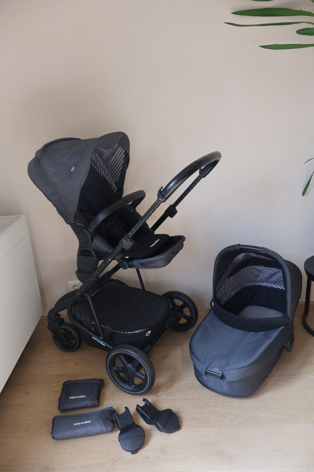 Easywalker Harvey 2 Premium - Complete set, Kinderen en Baby's, Gebruikt, Combiwagen, Met reiswieg, Ophalen