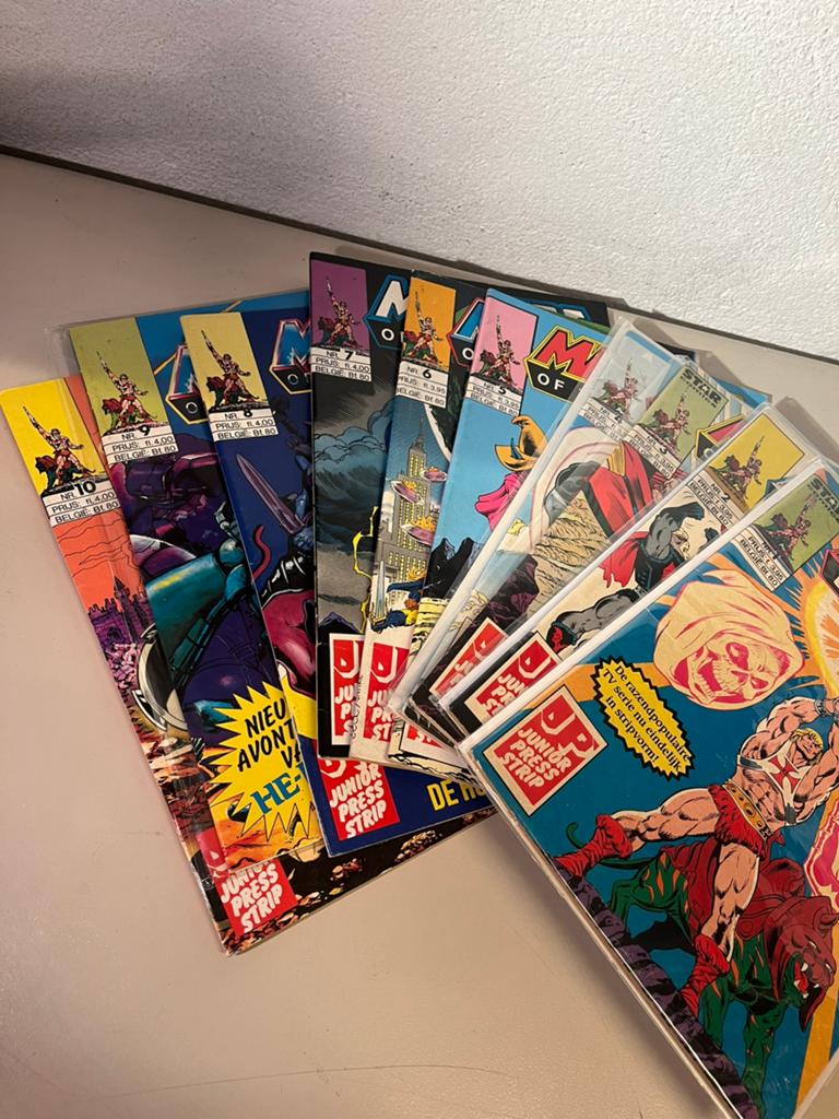 Masters of The Universe JP Junior Press complete reeks, Boeken, Meerdere comics, Ophalen of Verzenden, Zo goed als nieuw, Europa