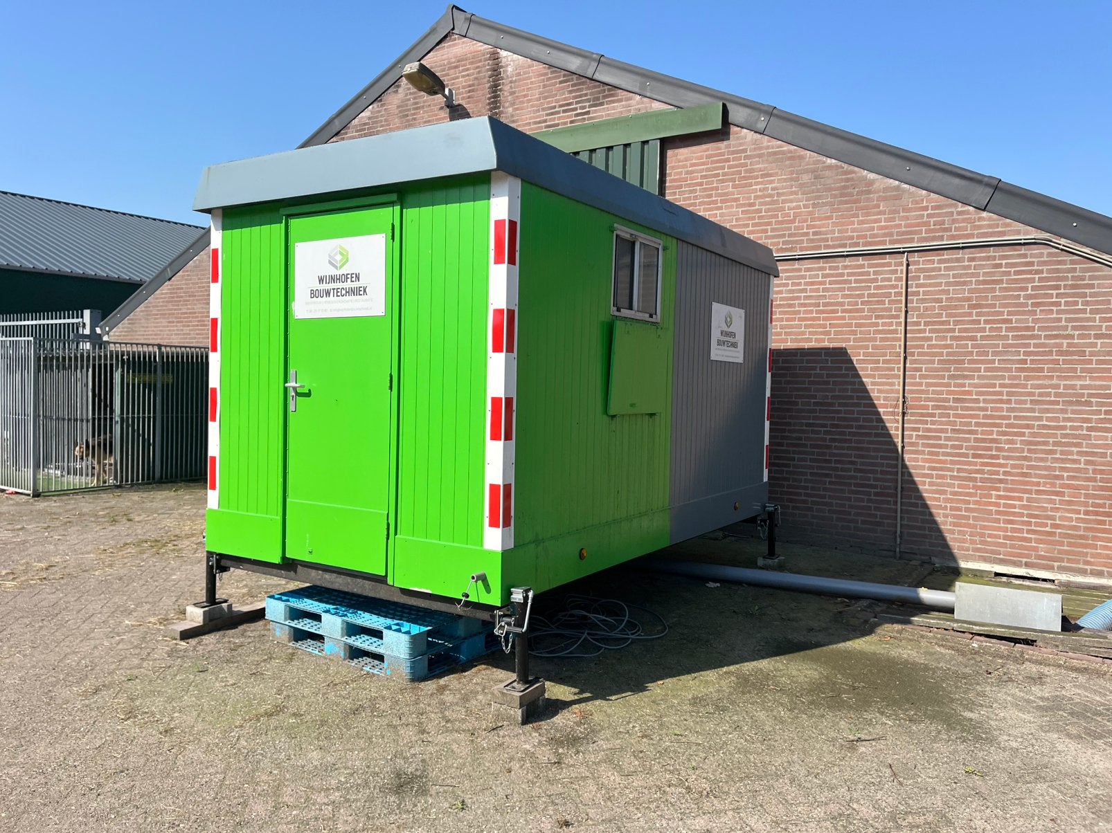 Schaftkeet, Doe-het-zelf en Verbouw, Bouwketen en Schaftketen, Ophalen