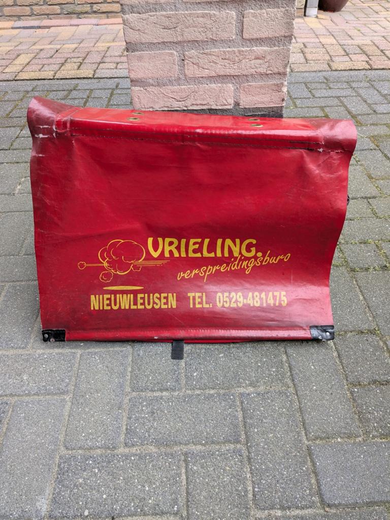 Stevige fietstas voor krantenwijk, Ophalen, Gebruikt