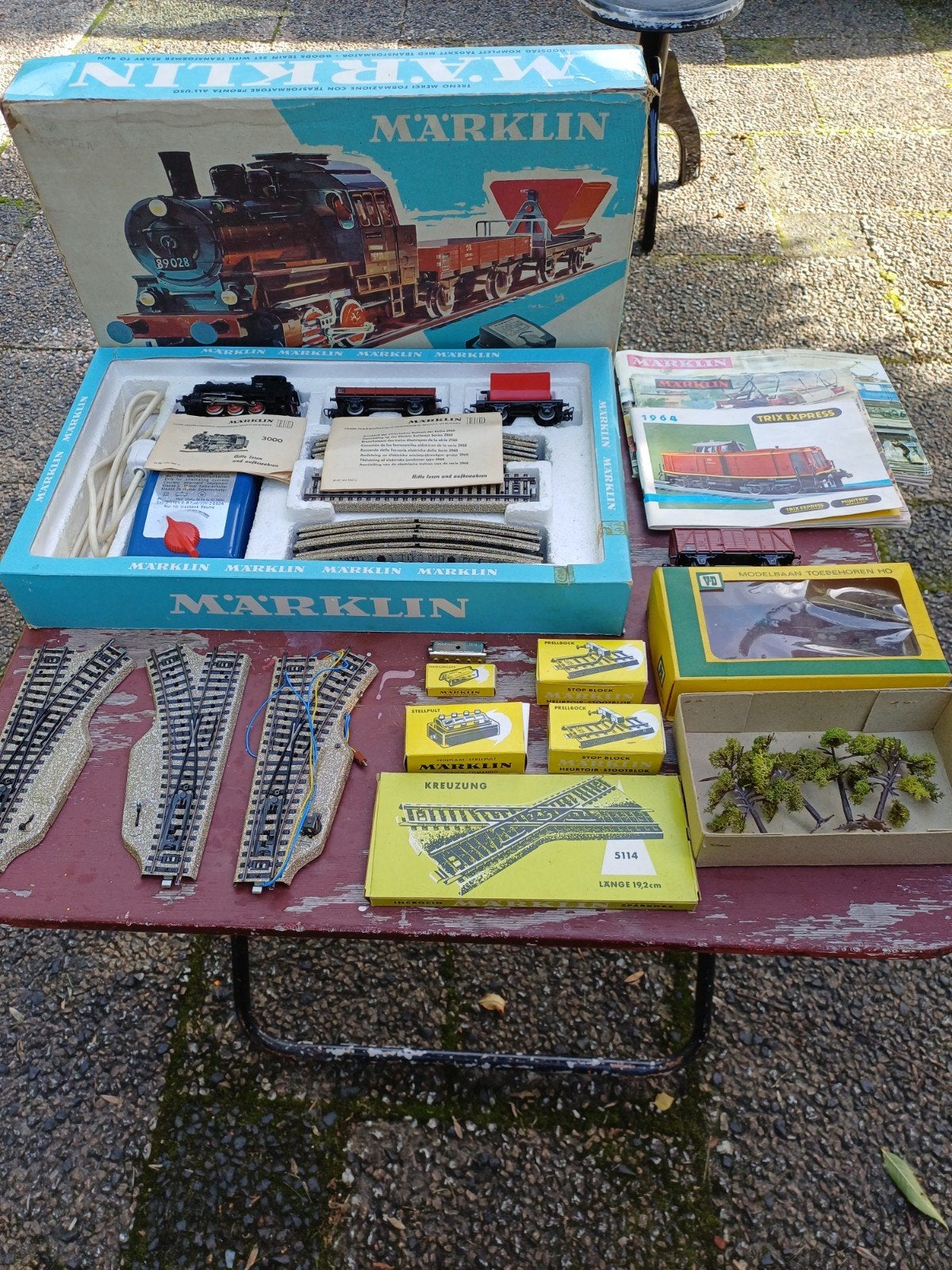 Marklin complete set met extra's., Hobby en Vrije tijd, Ophalen of Verzenden, Wisselstroom, Märklin