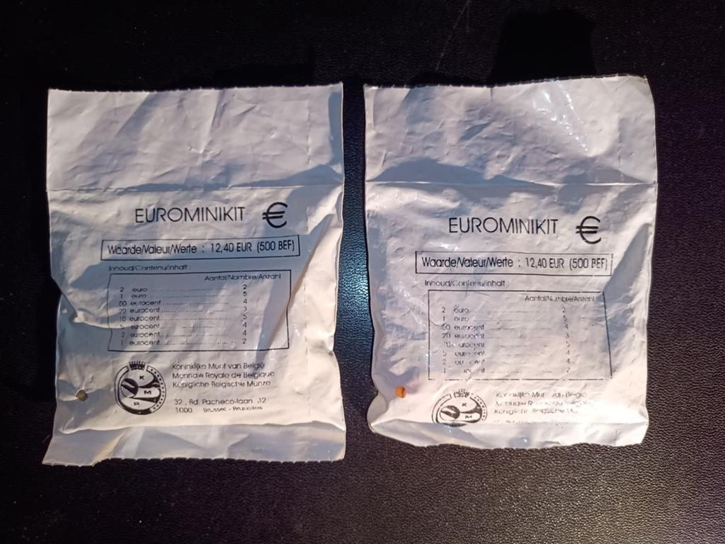2 originele zakjes Euro munten, Postzegels en Munten, Ophalen of Verzenden, Overige landen, Overige waardes, Setje