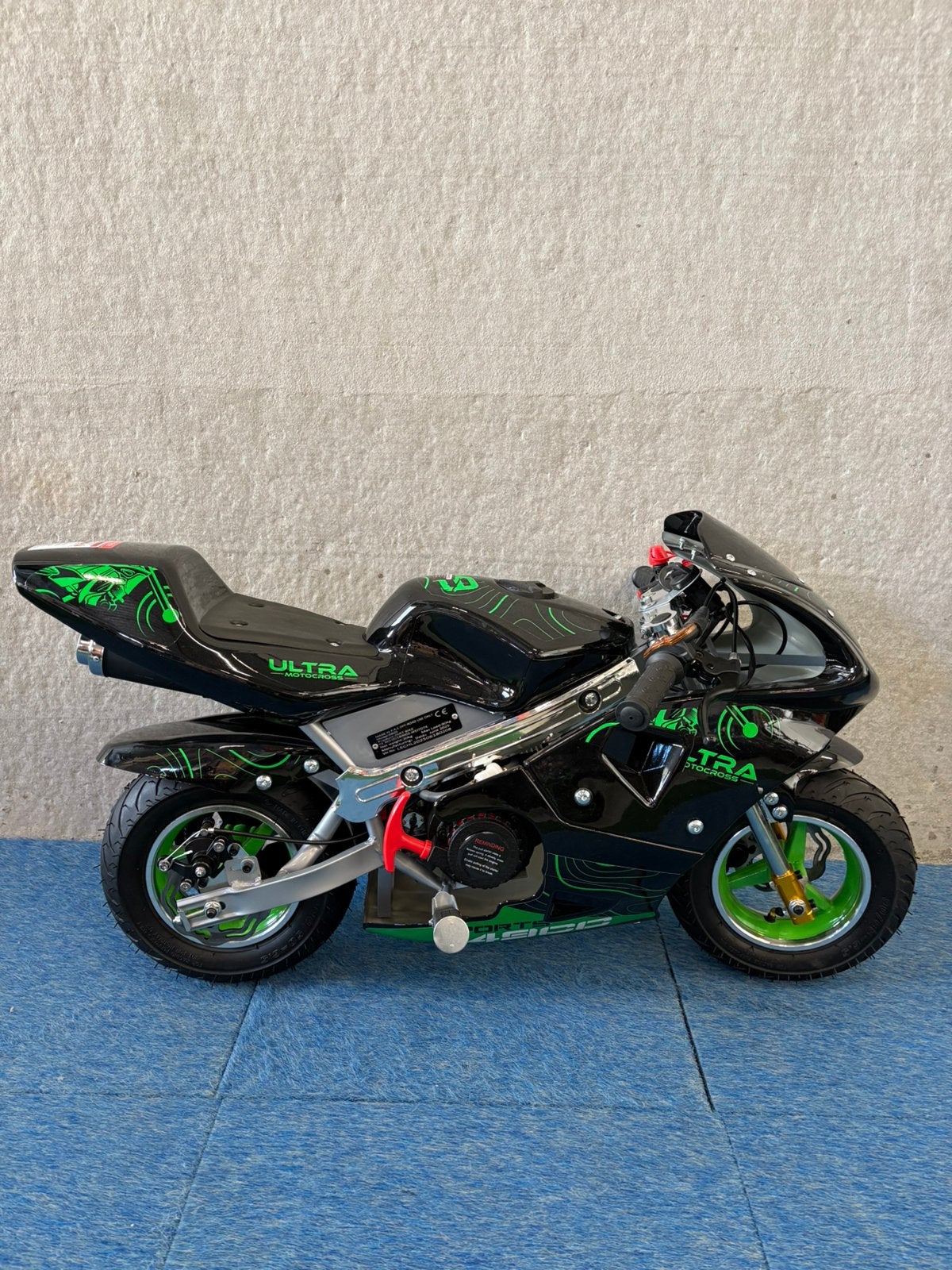 Nieuwe 49CC benzine mini racemotoren/pocket bike/mini racer, Kinderen en Baby's, Ophalen, Massakassa, Nieuw, Ultra