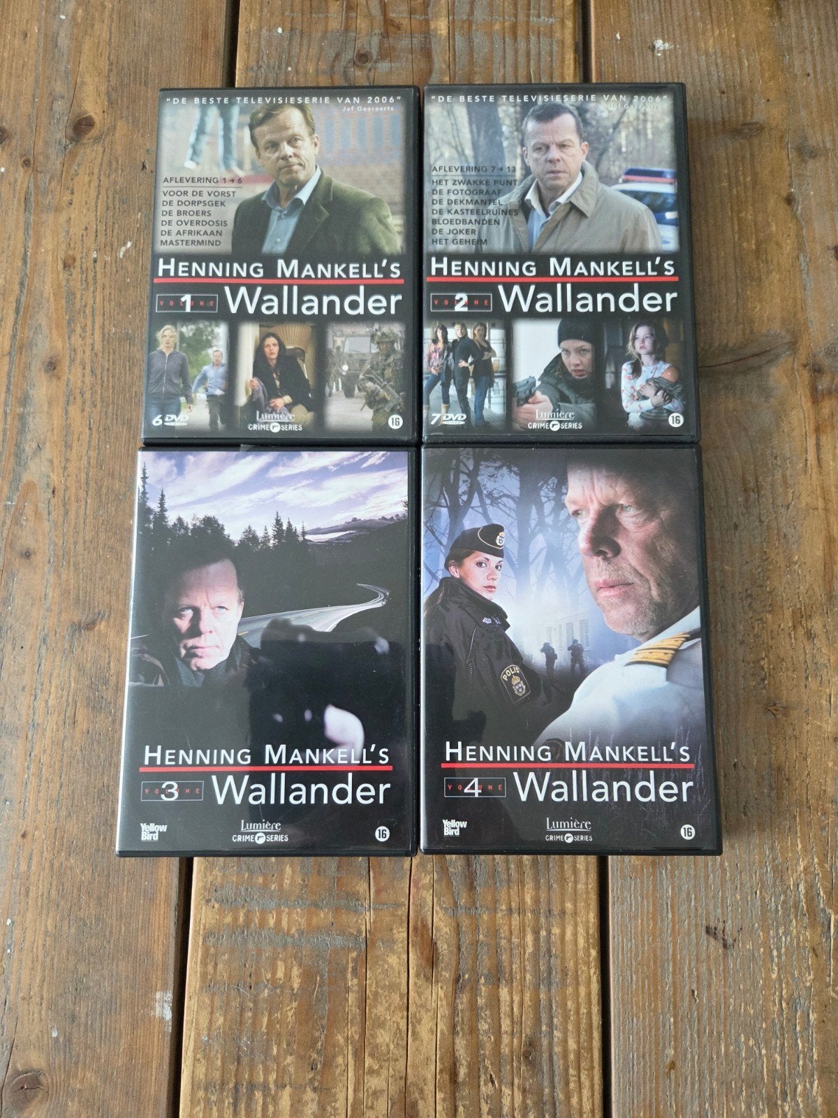 Henning Mankell's Wallander DVD Boxset - Seizoen 1-4, Engels, Vanaf 16 jaar, Nederlands, Ophalen of Verzenden