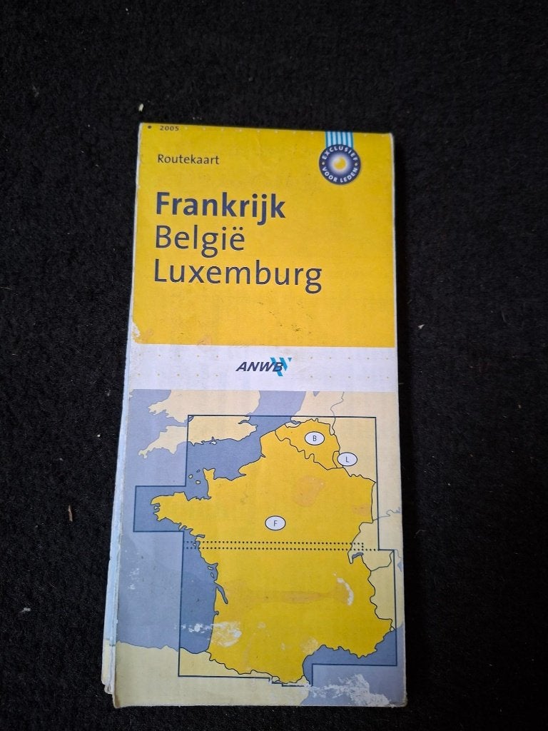 5 Landkaarten, wegenkaarten Frankrijk, Michelin, ANWB, IGN, Ophalen of Verzenden, 2000 tot heden, Frankrijk, Landkaart
