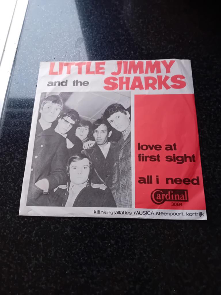 Little Jimmy and the Sharks,Love Ad First Sight., Cd's en Dvd's, Gebruikt, 7 inch, Single, Ophalen of Verzenden