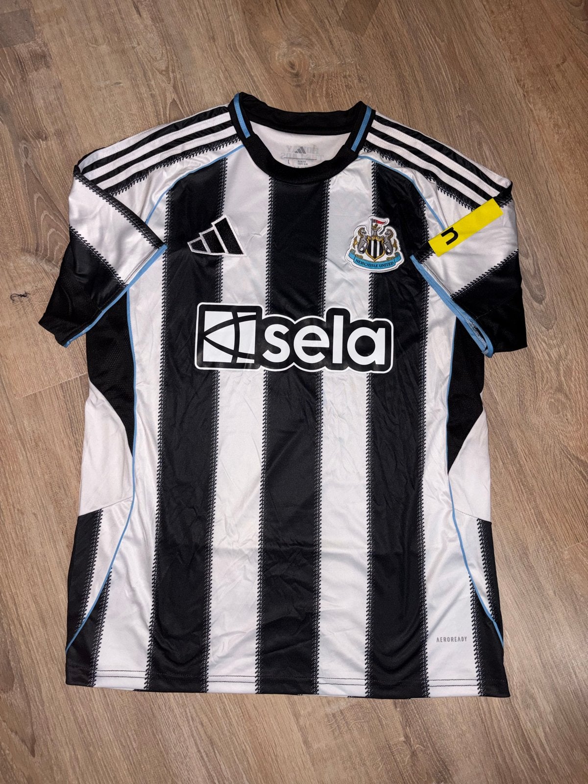Newcastle United Voetbalshirt Maat L, Maat 52/54 (L), Verzenden, Zwart, Voetbal