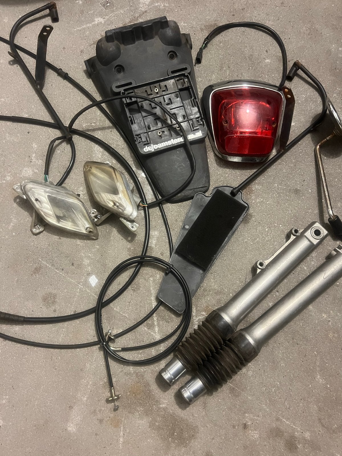 Sym fiddle 2 onderdelen, Fietsen en Brommers, Ophalen, Gebruikt, Overige typen, Overige merken