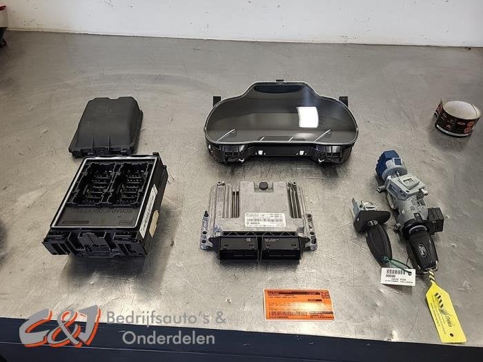 Kontaktslot + computer van een Ford Transit Connect, Auto-onderdelen, Gebruikt, -, -, Ophalen of Verzenden