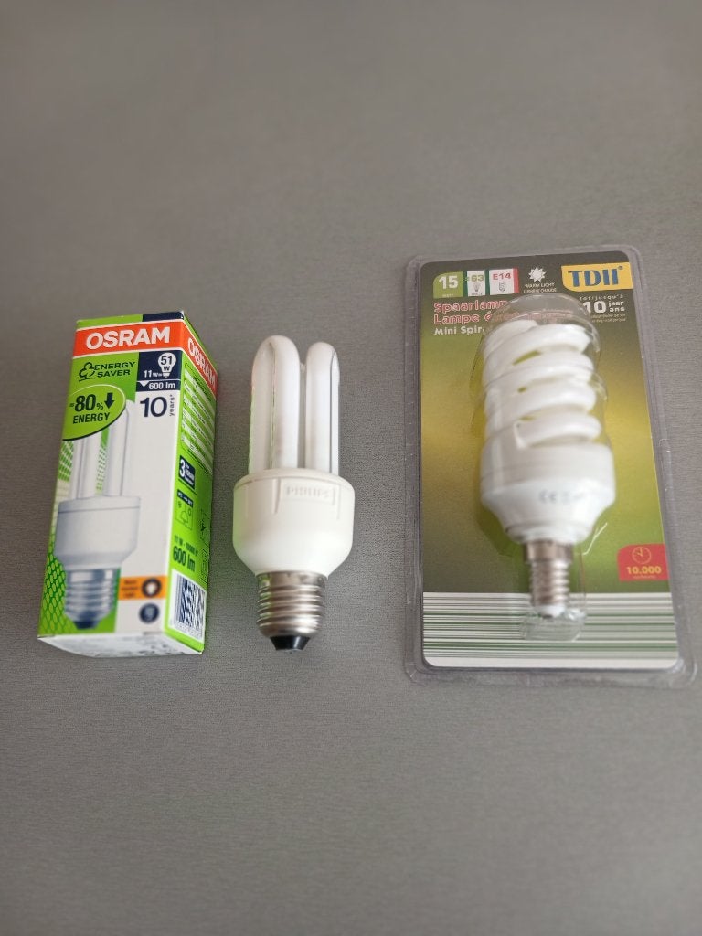 Spaarlampen, Huis en Inrichting, Ophalen of Verzenden, Nieuw, E27 (groot), Spaarlamp