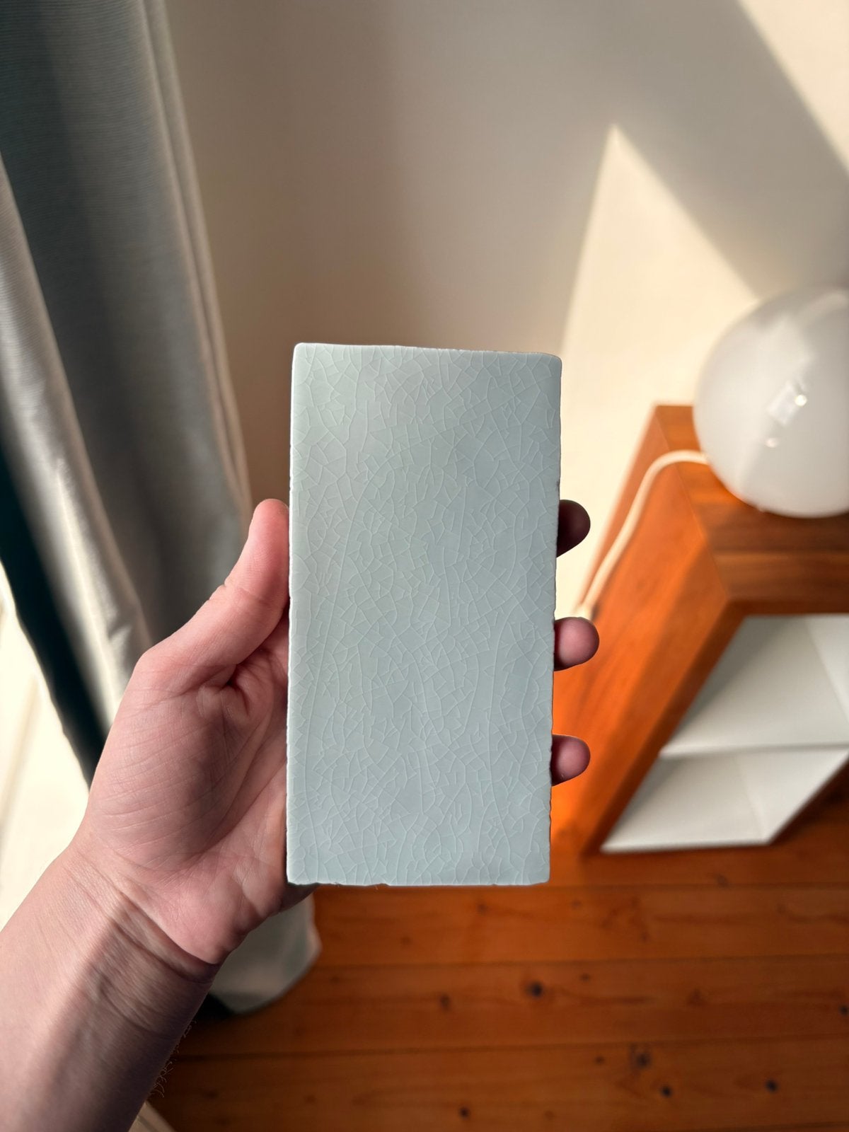 Light blue tiles, Ophalen, Minder dan 20 cm, Minder dan 5 m², Wandtegels