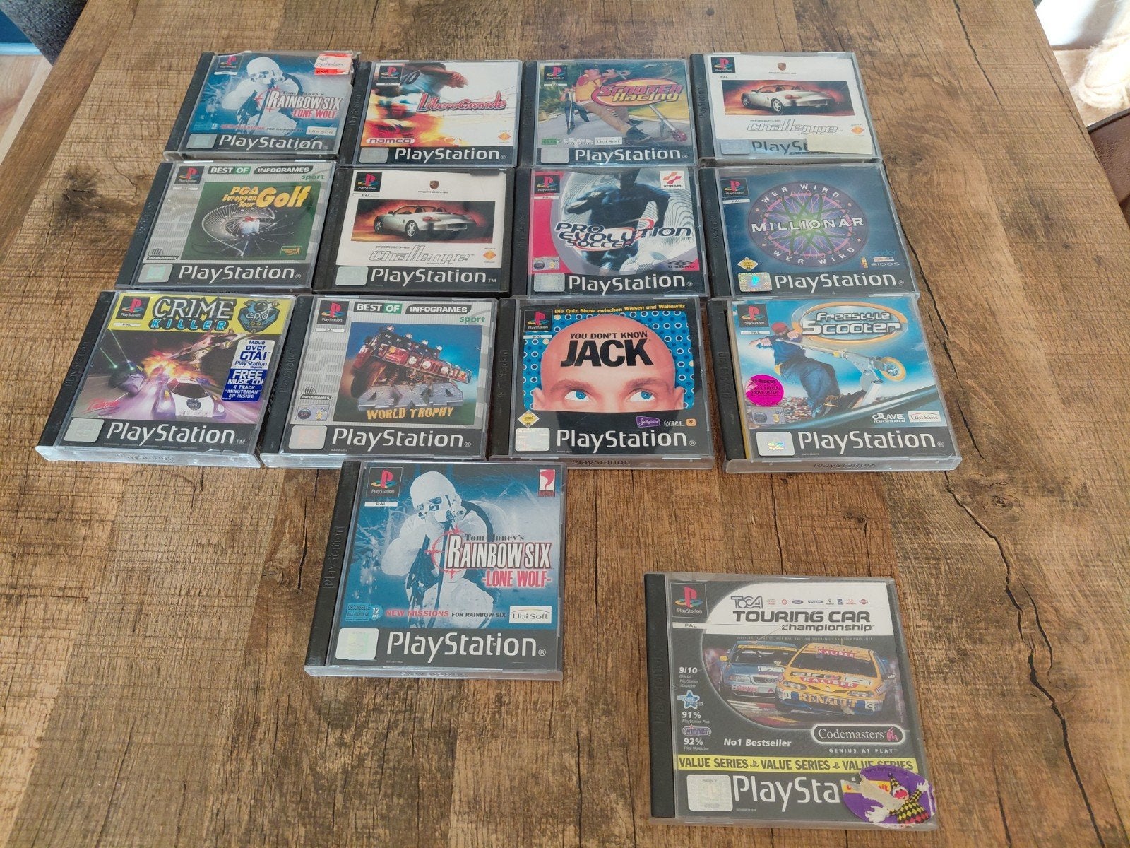 14 playstation 1 games., Spelcomputers en Games, Games | Sony PlayStation 1, Avontuur en Actie, Gebruikt, 1 speler, Ophalen of Verzenden