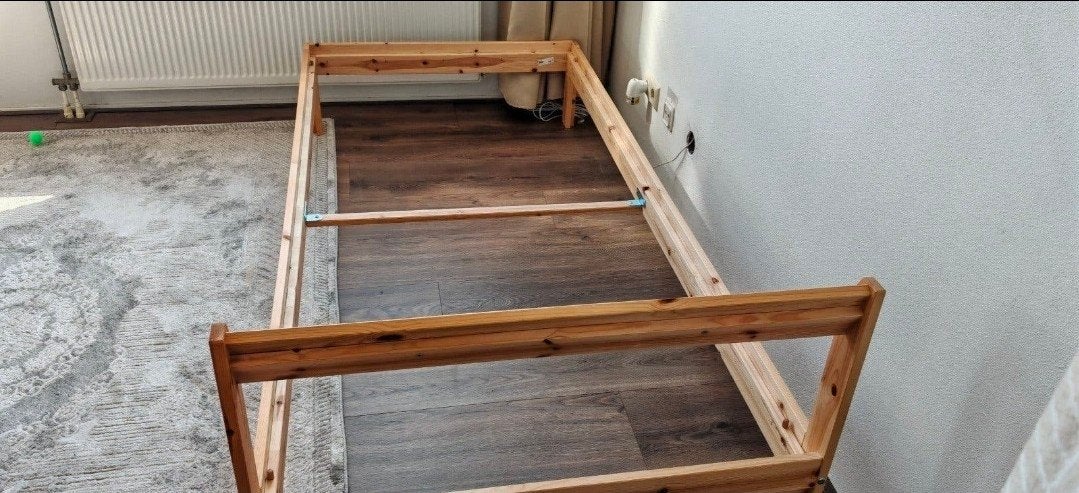 ikea bed eenpersoons, Ophalen, Gebruikt
