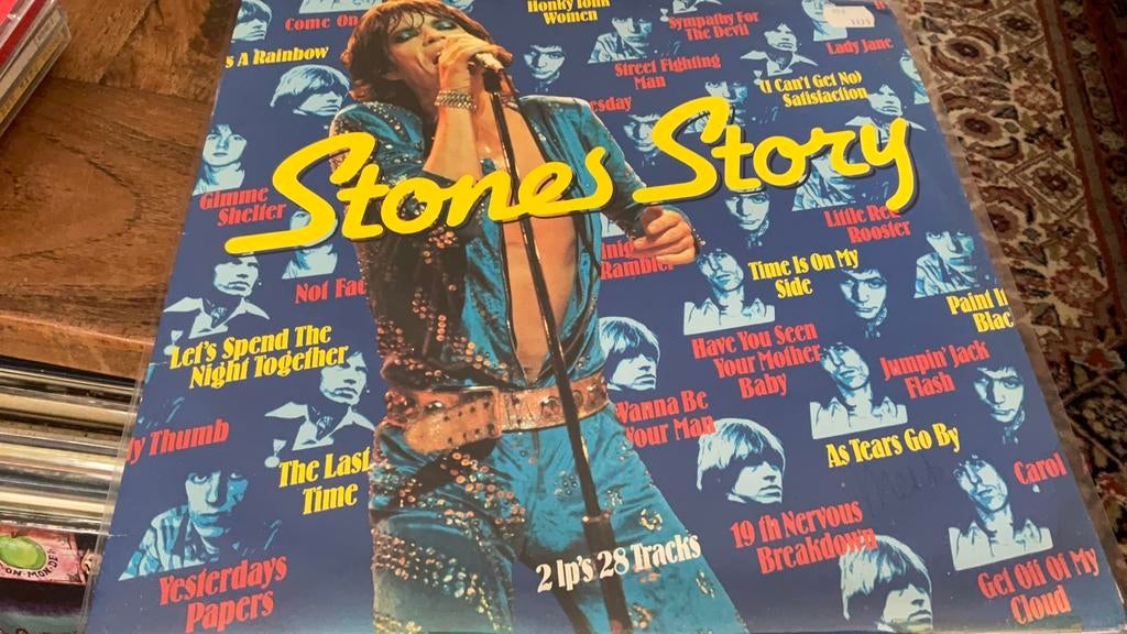 The Rolling Stones. Stones Story, Ophalen of Verzenden, Zo goed als nieuw, Overige formaten, Pop