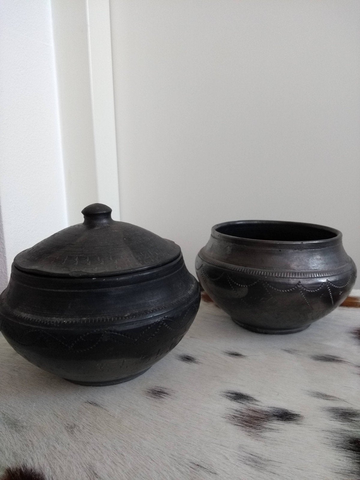 Gebakken klei potten, Antiek en Kunst, Ophalen of Verzenden