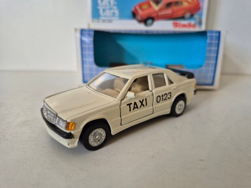 Simba Mercedes-Benz 190 taxi, Ophalen of Verzenden, Zo goed als nieuw, Auto, Overige merken