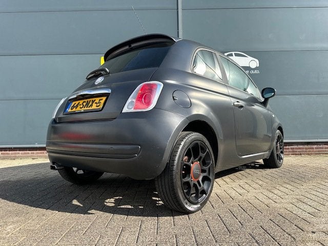 Fiat 500 0.9 TwinAir Blackjack *xenon *nieuw interieur *16, Auto's, Voorwielaandrijving, Euro 5, Gebruikt, 31 €/maand