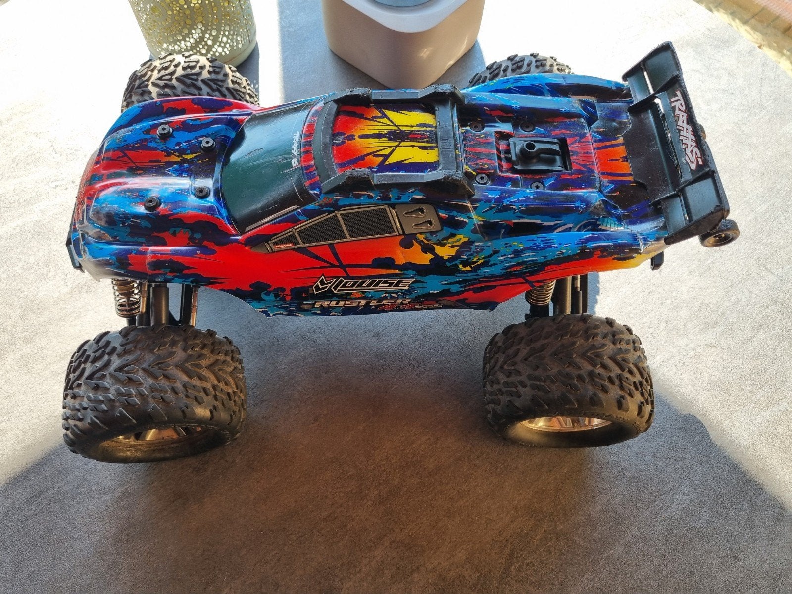 Traxxas Rustler 4x4 VXL-3S Roller, Ophalen