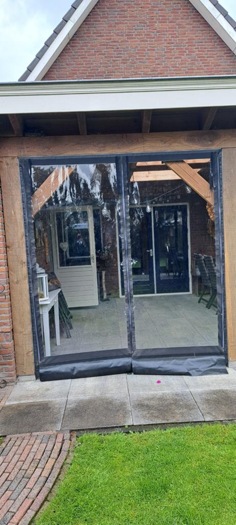 Veranda zijwanden zeil, Tuin en Terras, Ophalen, Gebruikt, Overige typen