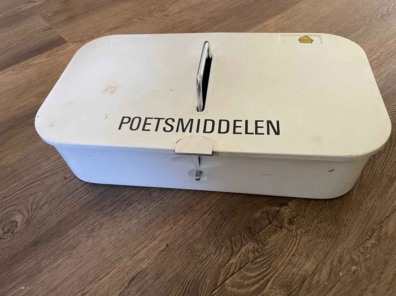 Oude schoenenpoetsdoos. Poetsmiddelen Brabantia, Verzamelen, Ophalen of Verzenden, Gebruikt