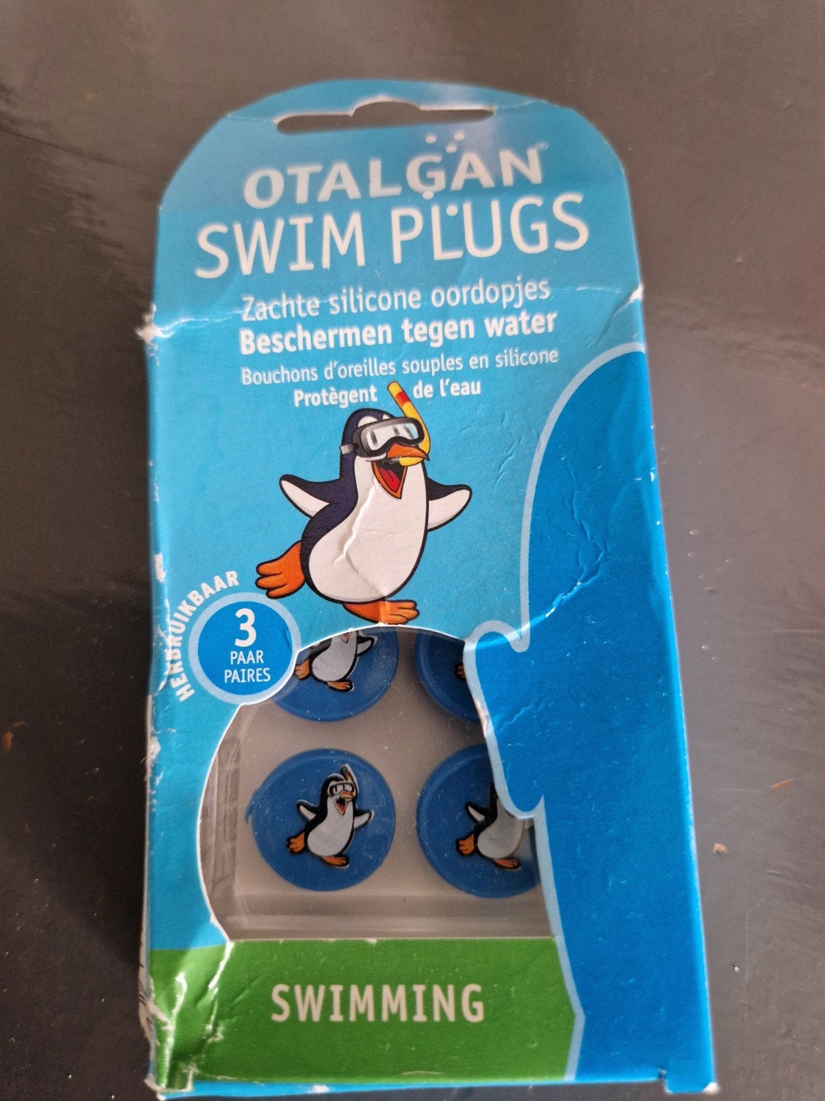 Otalgan Swim Plugs - Zachte silicone oordopjes, Jongen of Meisje, One size, Nieuw, Ophalen of Verzenden