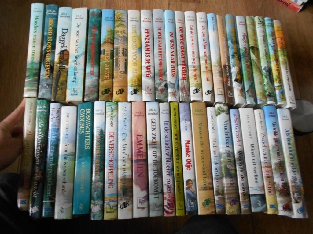 Joh G Veenhof Alle romans op voorraad en besteld u ze hier!, Boeken, Romans, Ophalen of Verzenden, Zo goed als nieuw