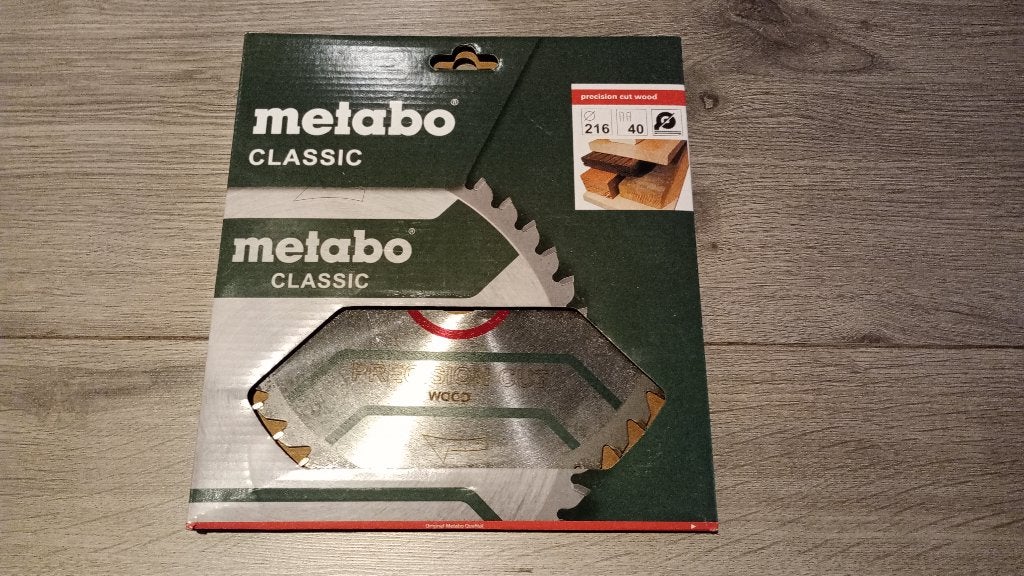 Metabo zaagblad 216 mm afkortzaag -NIEUW-, Nieuw, Ophalen of Verzenden, Afkortzaag, 30 tot 70 mm