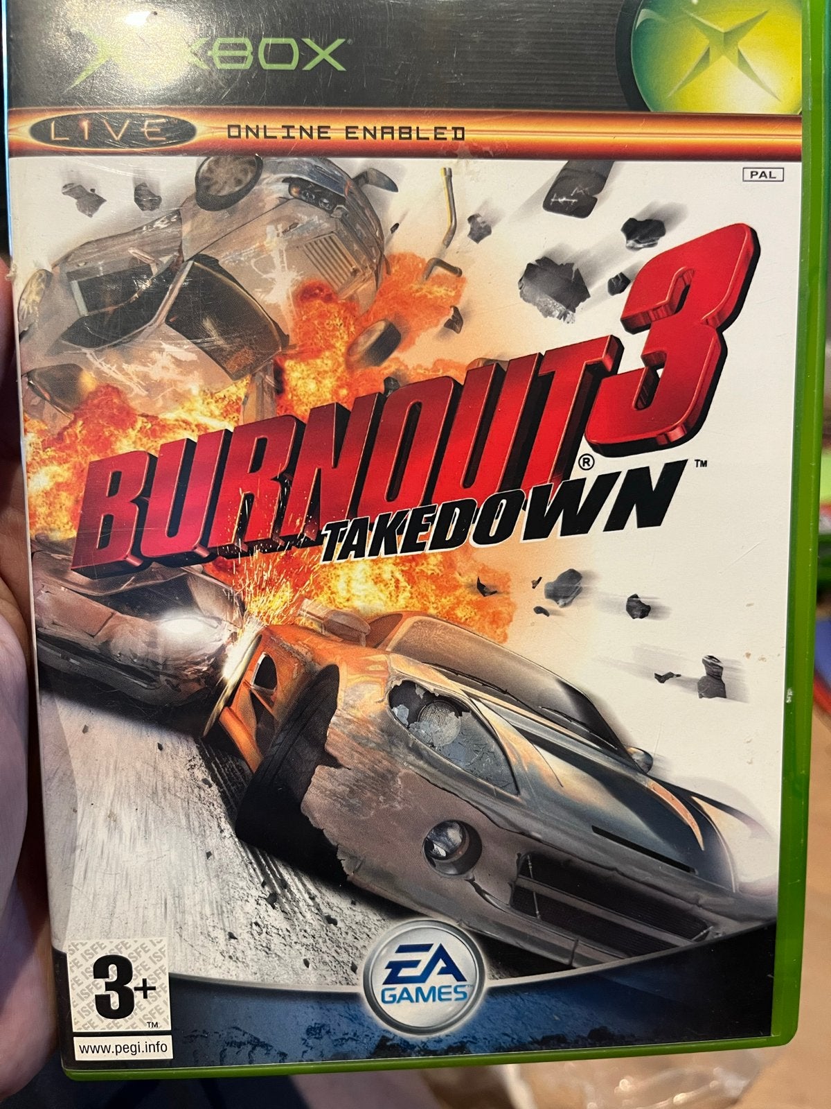 Burnout 3 Takedown - Xbox (Origineel), Gebruikt, Verzenden, Racen en Vliegen, 2 spelers