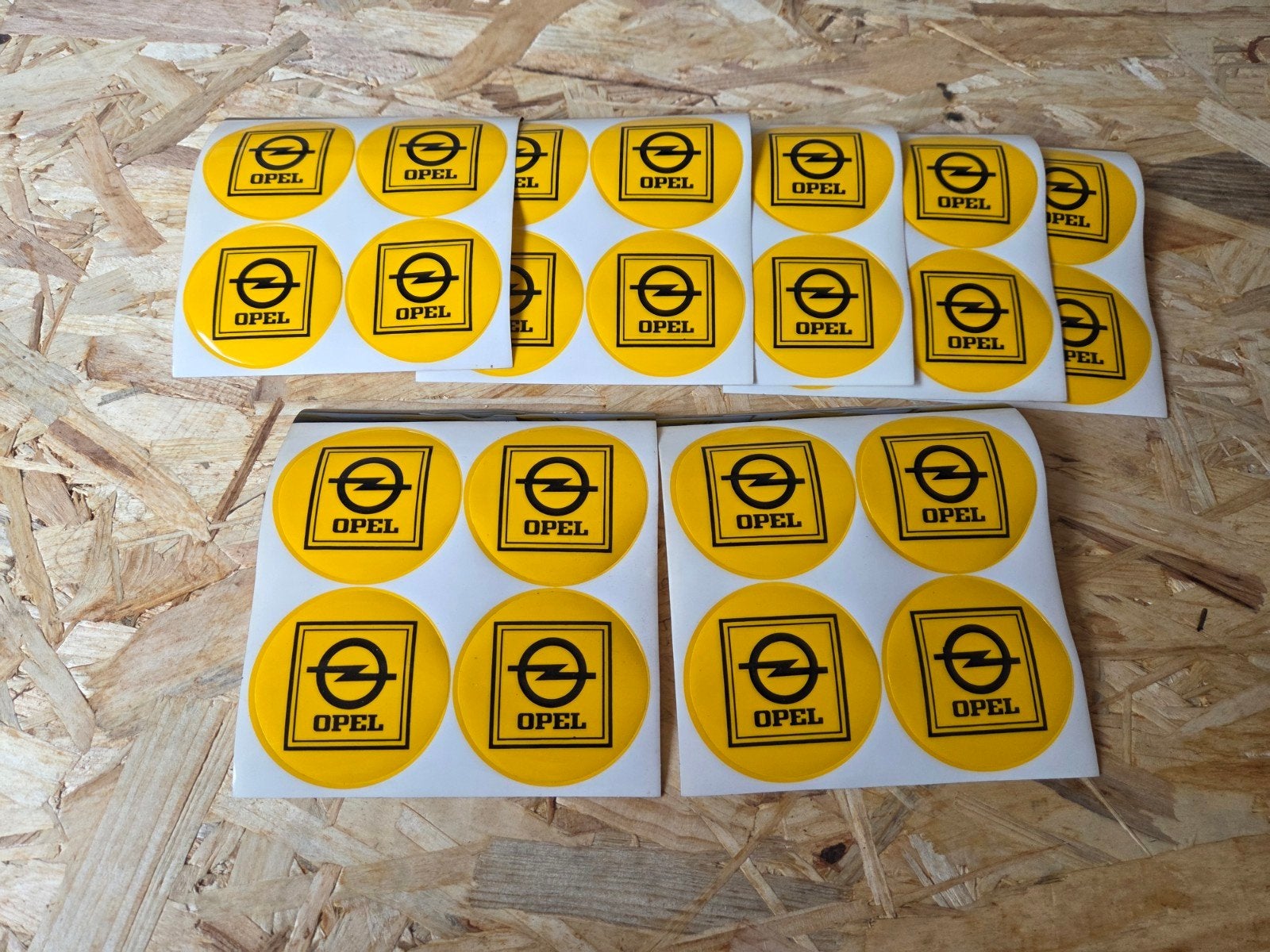 Opel naafstickers, Auto diversen, Autostickers, Ophalen of Verzenden