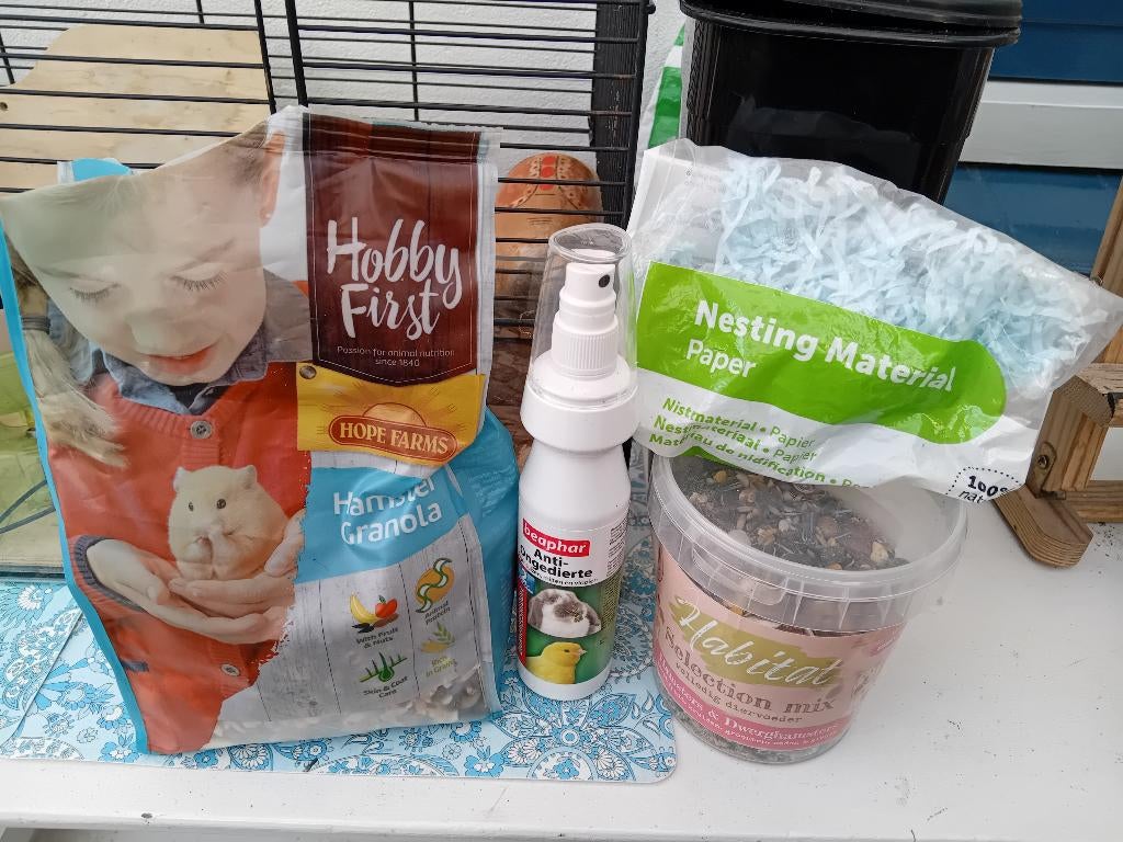 Hamsterkooi met de benodigheden !, Ophalen of Verzenden, Gebruikt, Overige typen