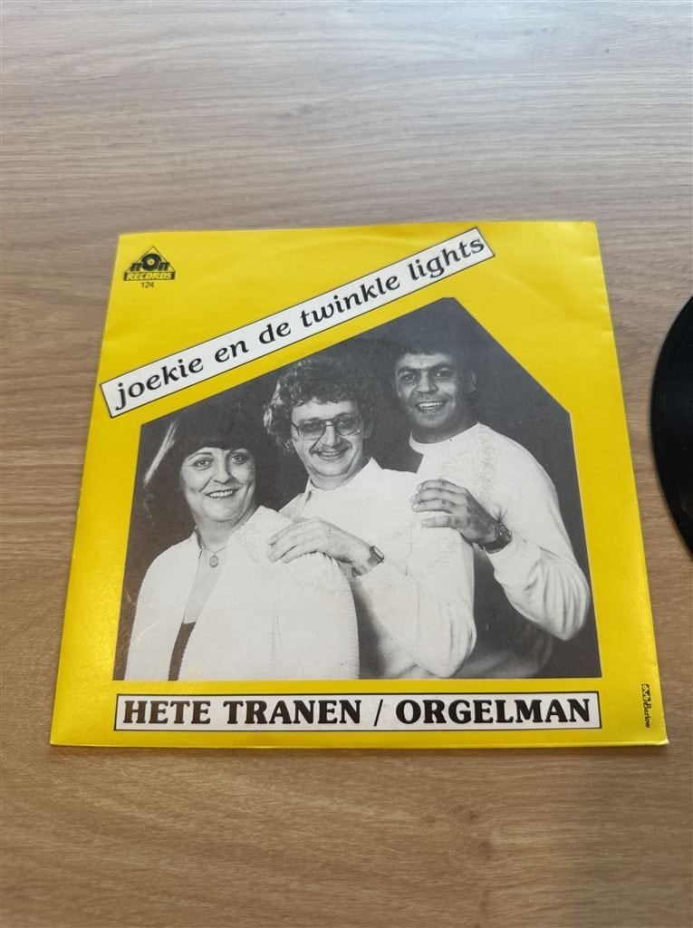 Joekie en de Twinkle Lights - Hete tranen - orgelman, Ophalen of Verzenden, Zo goed als nieuw, Nederlandstalig
