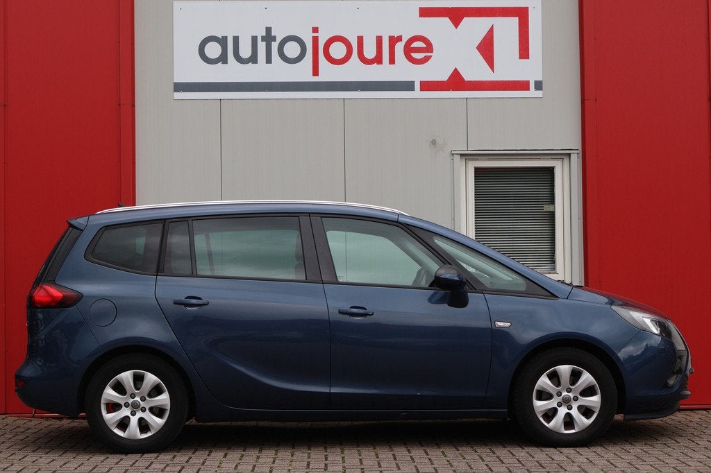 Opel Zafira Tourer 1.6 CDTI Edition 7p. (bj 2016), Auto's, Opel, Gebruikt, 4 cilinders, Blauw, 7 stoelen