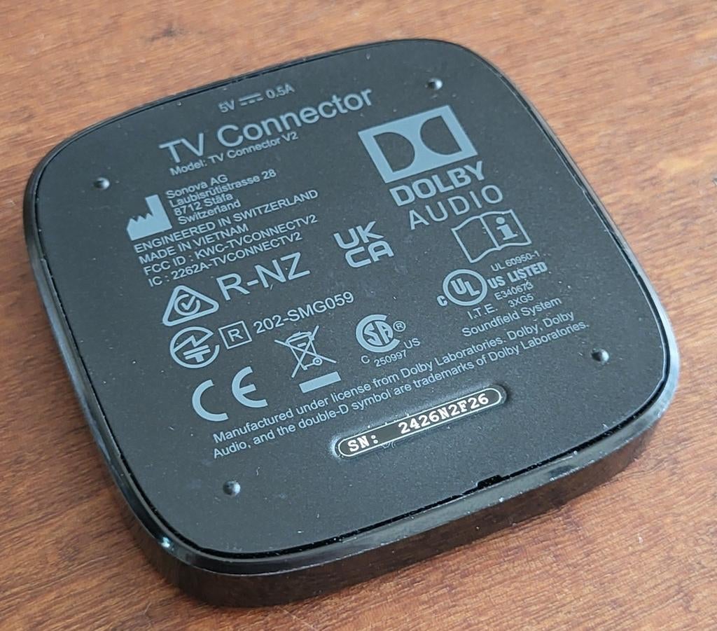 Phonak TV Connector V2 voor hoortoestellen - Dolby Audio, Audio, Tv en Foto, Ophalen of Verzenden, Zo goed als nieuw