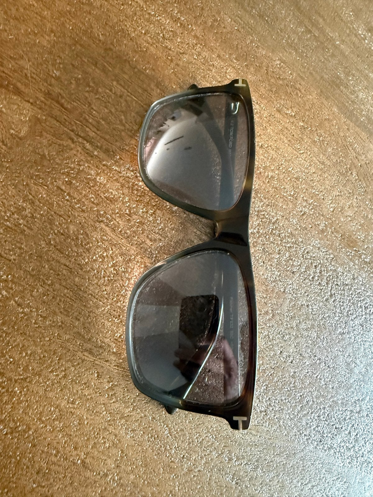 Tom Ford Zonnebril - Stijlvol en Tijdloos, Overige merken, Gebruikt, Zonnebril, Bruin
