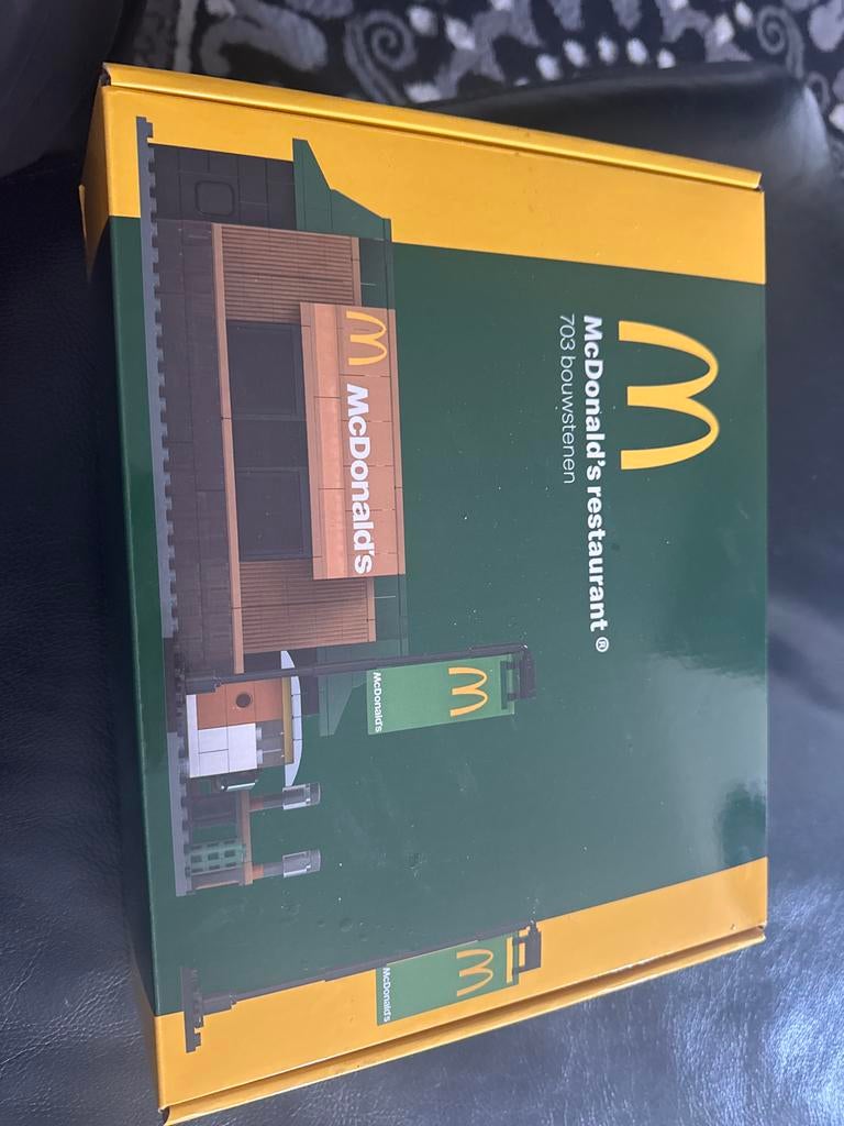 McDonald's restaurant bouwset - 703 bouwstenen, Ophalen, Nieuw