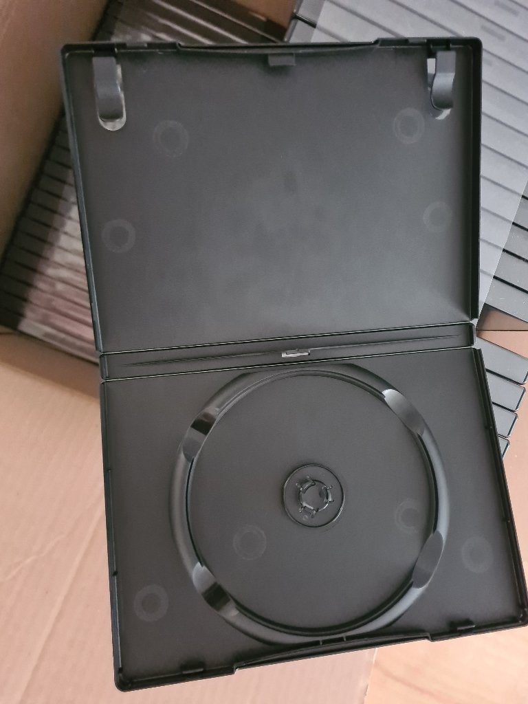 CristalRay DVD doosjes zwart 14 mm 400 stuks NIEUW, Alle leeftijden, Ophalen, Nieuw in verpakking