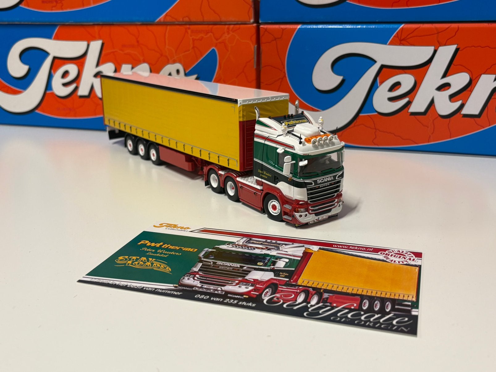Tekno Peter Wouter PWT, Ophalen of Verzenden, Zo goed als nieuw, Bus of Vrachtwagen, Tekno